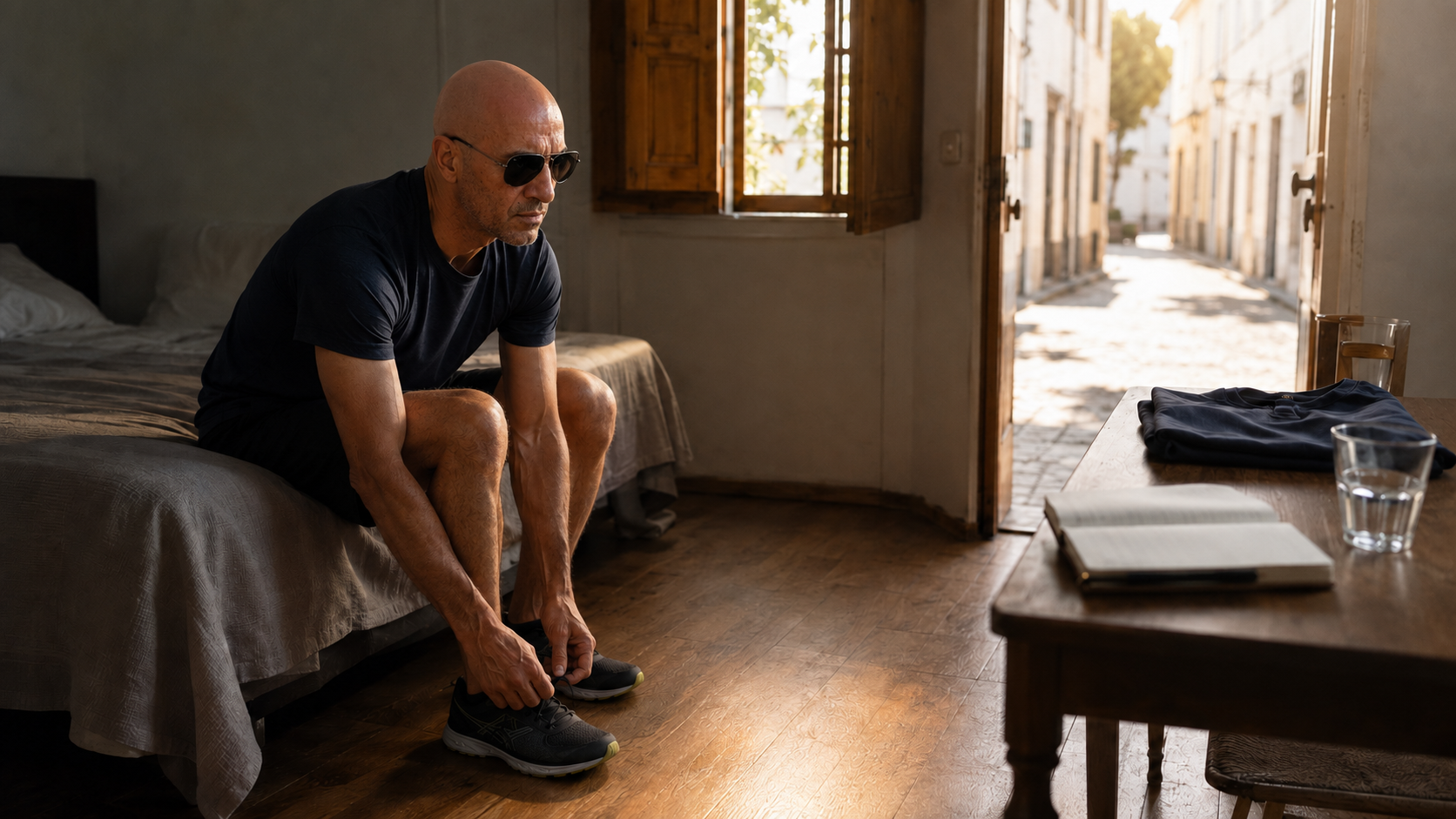 Mel se pone las zapatillas para combatir un bajón emocional mediante el ejercicio y la activación conductual