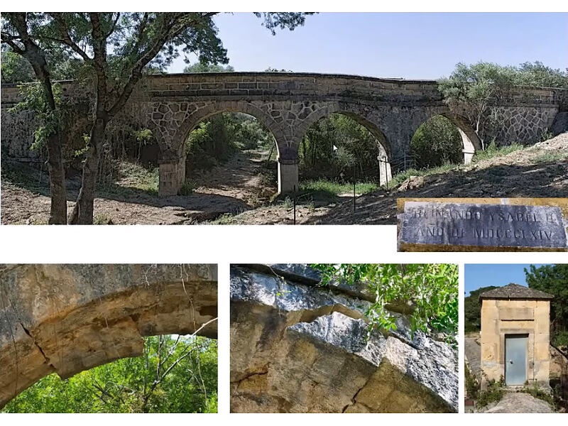 Puente-acueducto del arroyo del Bollo en el trazado del Tempul