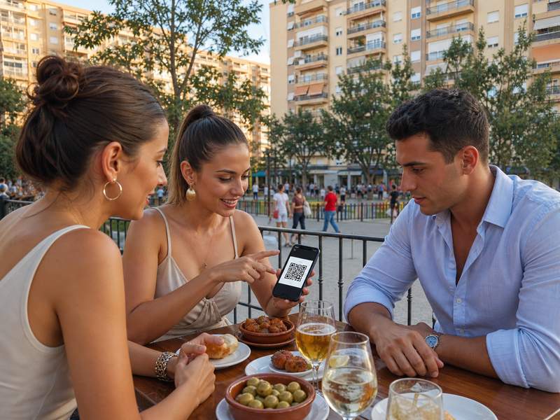 Carta online de un restaurante en San Joaquín Jerez