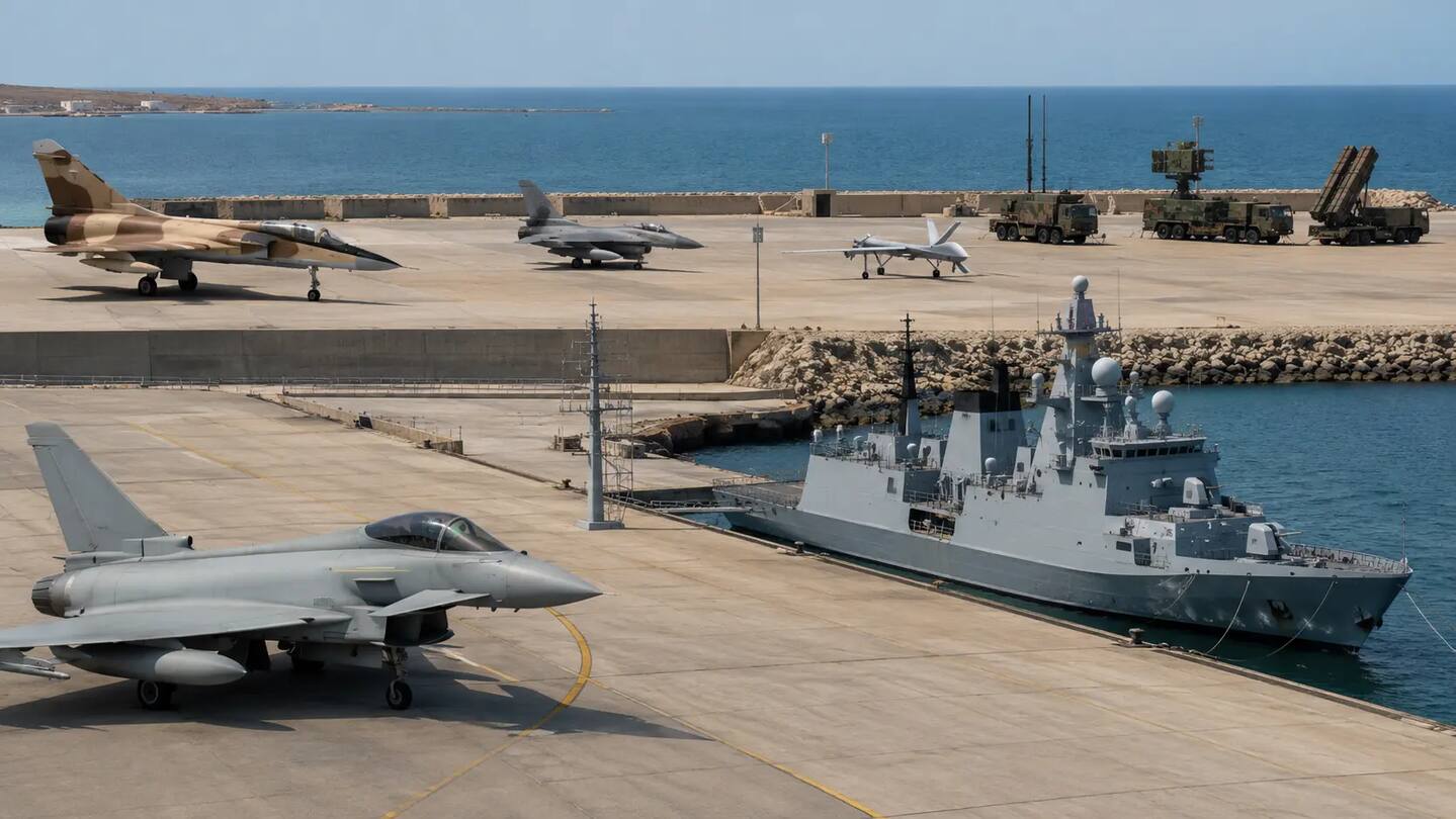 Comparativa militar de Argelia, Marruecos y España
