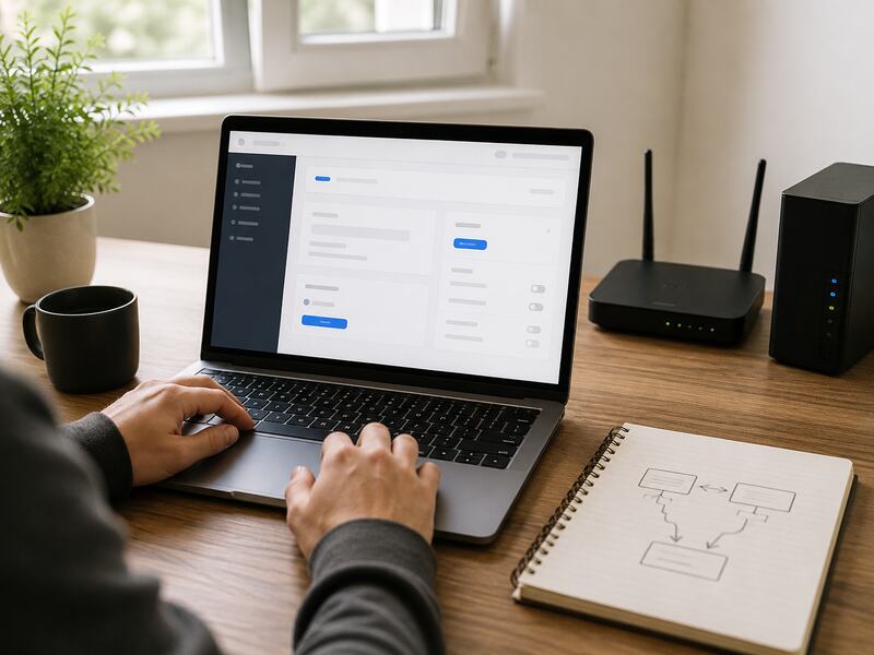 Configuración de un dominio, alojamiento web y DNS desde un ordenador