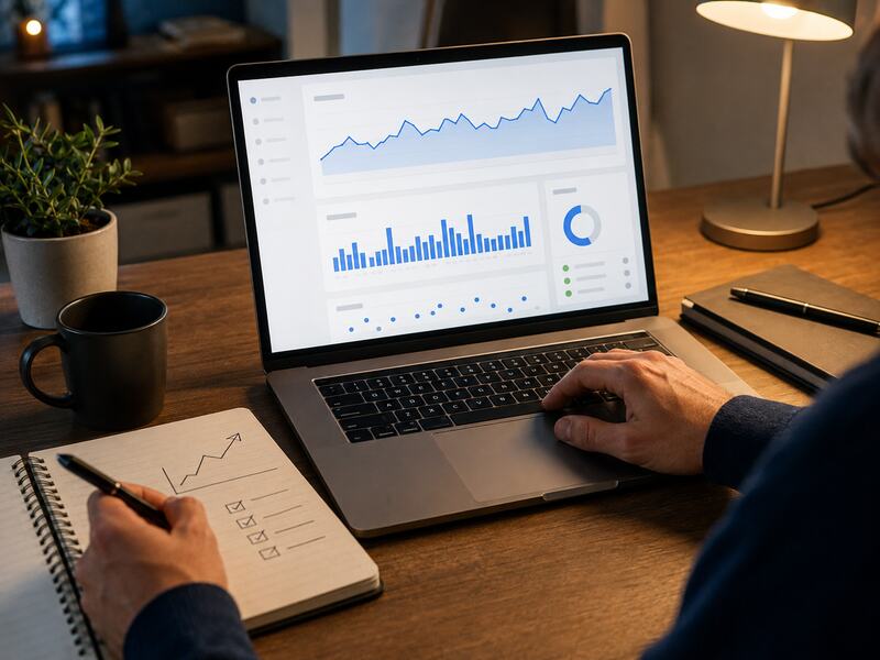 Análisis de clics impresiones y rendimiento de una web en Search Console