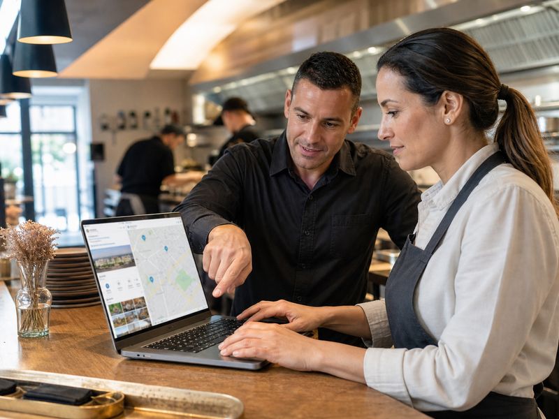 Marketing digital para restaurantes en Jerez revisado en Google Maps