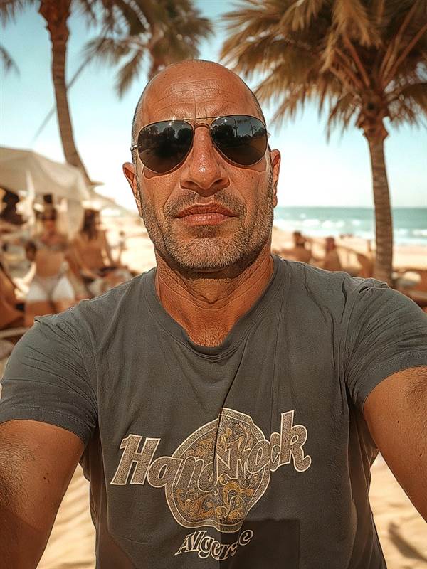 Retrato de Mel junto al mar para un artículo sobre seguimiento personal y constancia.